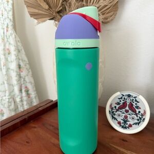 Disney Princess Owala Green and Purple Ariel The Little Mermaid Water Bottle
